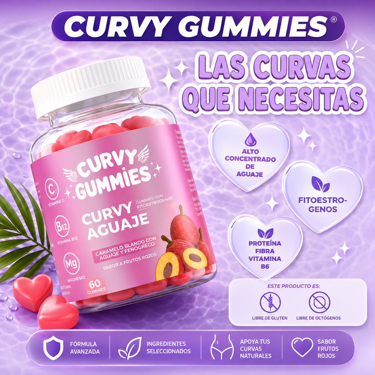 CURVY GUMMIES | CURVAS EN UNA SOLA GOMITA