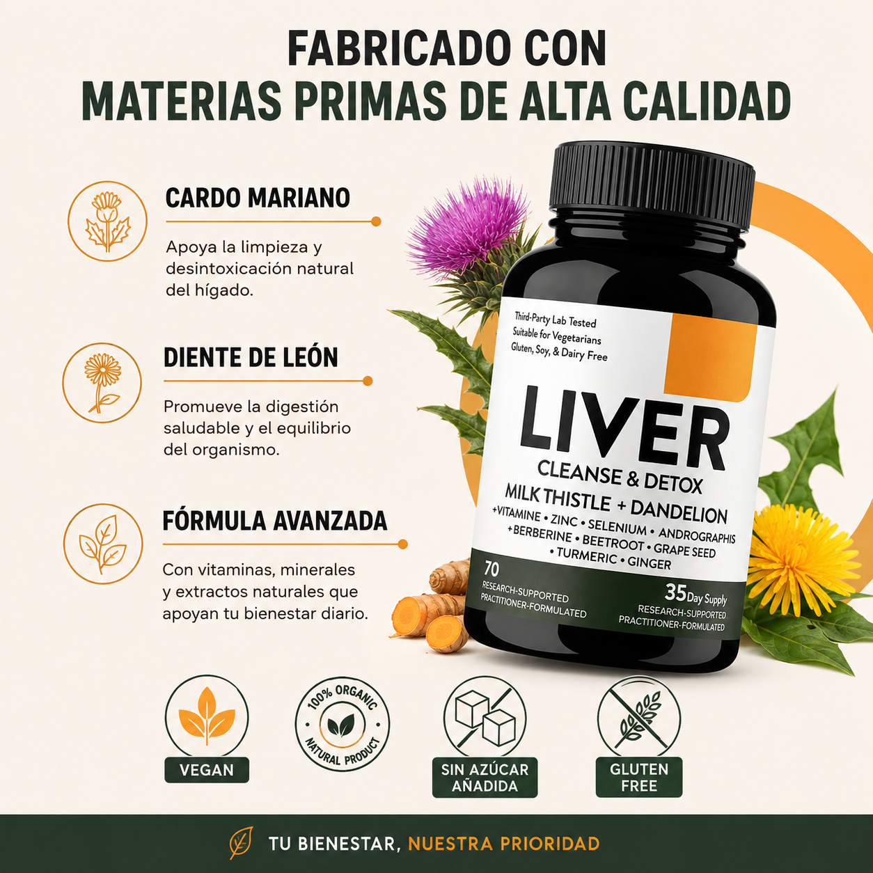LIVER | El apoyo diario que tu bienestar digestivo necesita.